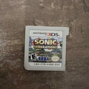 Nintendo 3DS Sonic Generations Game - White